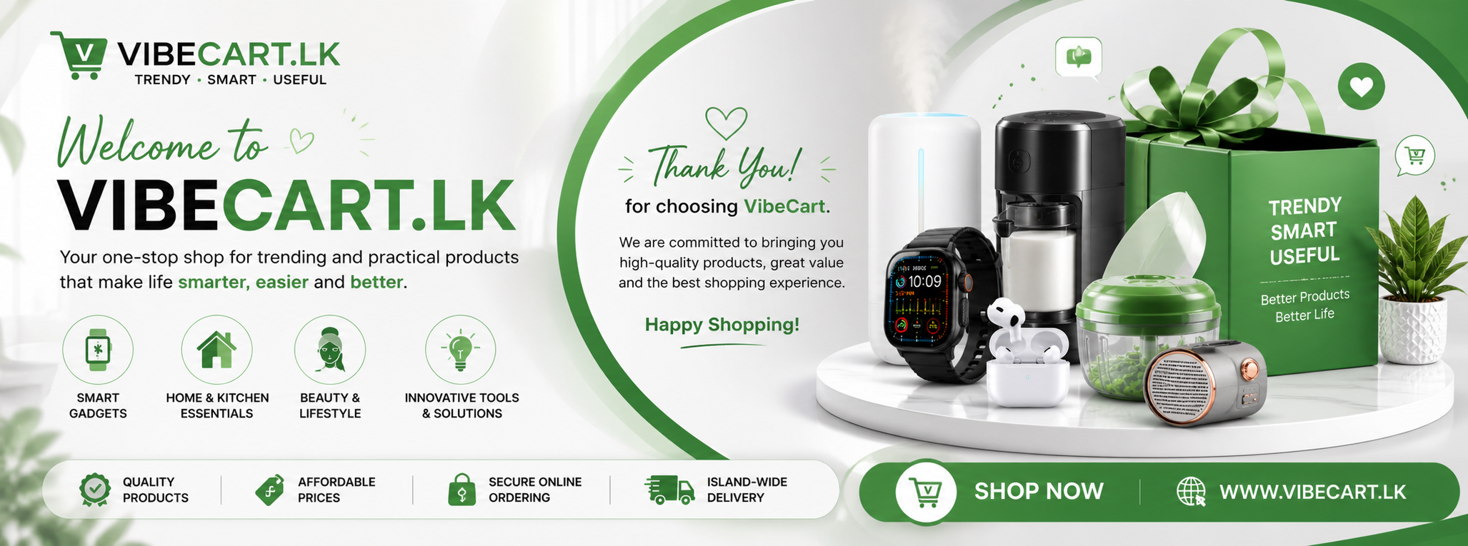 VibeCart - Trending Products Better Life