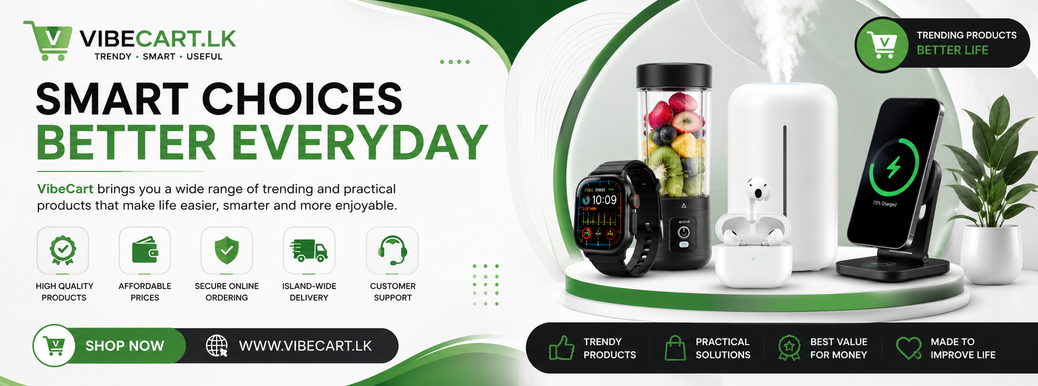 VibeCart - Smart Choices Better Everyday