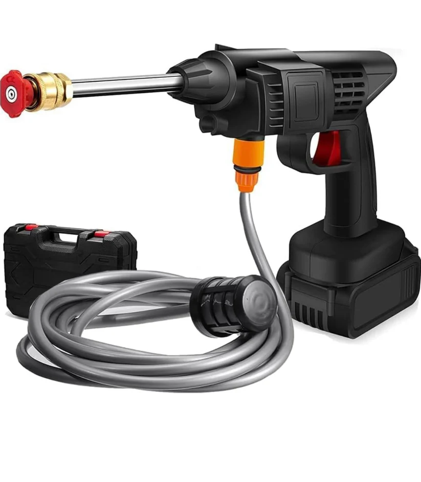 🚿 Cordless High Pressure Car Washer Gun