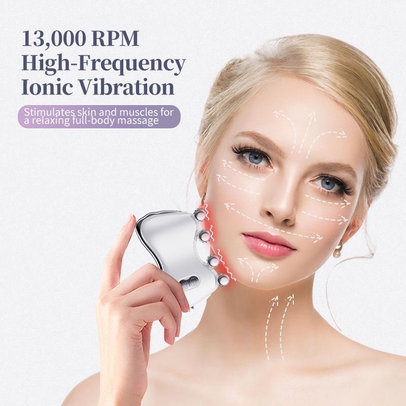 ✨ 8769 Handheld Multi-Wheel Facial &amp; Body Roller Massager
